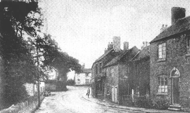 Bridge Inn on the Right and The Greyhound Inn in the Background