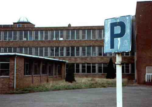 Former Madeley College from Newcastle Road